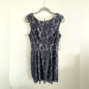 Vince Camuto lace midi dress